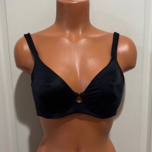 SOMA Minimizer Double Layered Unlined Bra 34C Black EUC $48